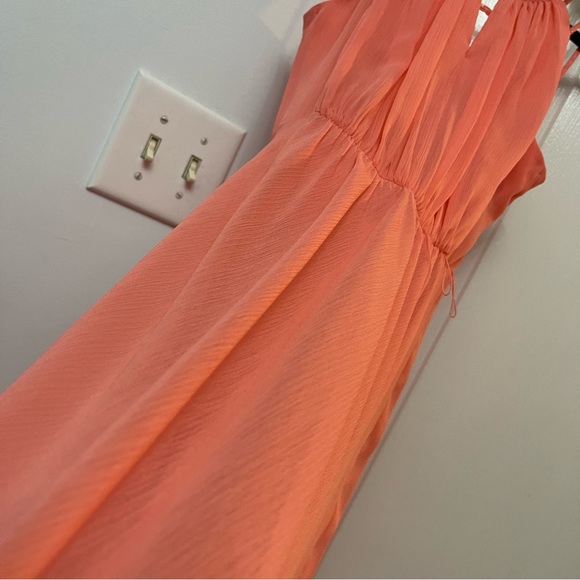 Coral pink dress - Picture 5 of 10